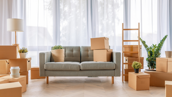 引越し時の不用品回収イメージ