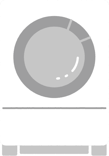 洗濯機のイラスト