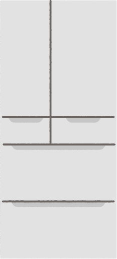 冷蔵庫のイラスト