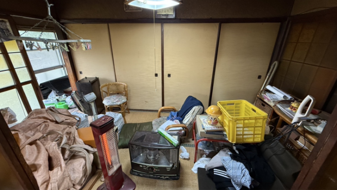 徳島県美馬市O様邸 遺品整理前