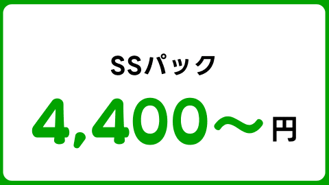 SSパック4400円～,バナー画像